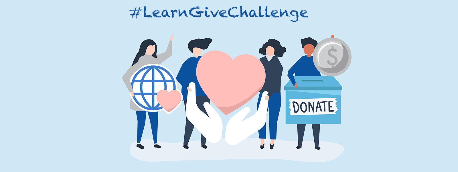 Take the #LearnGiveChallenge