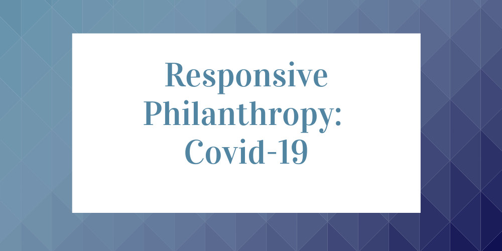Funders Respond to Covid-19