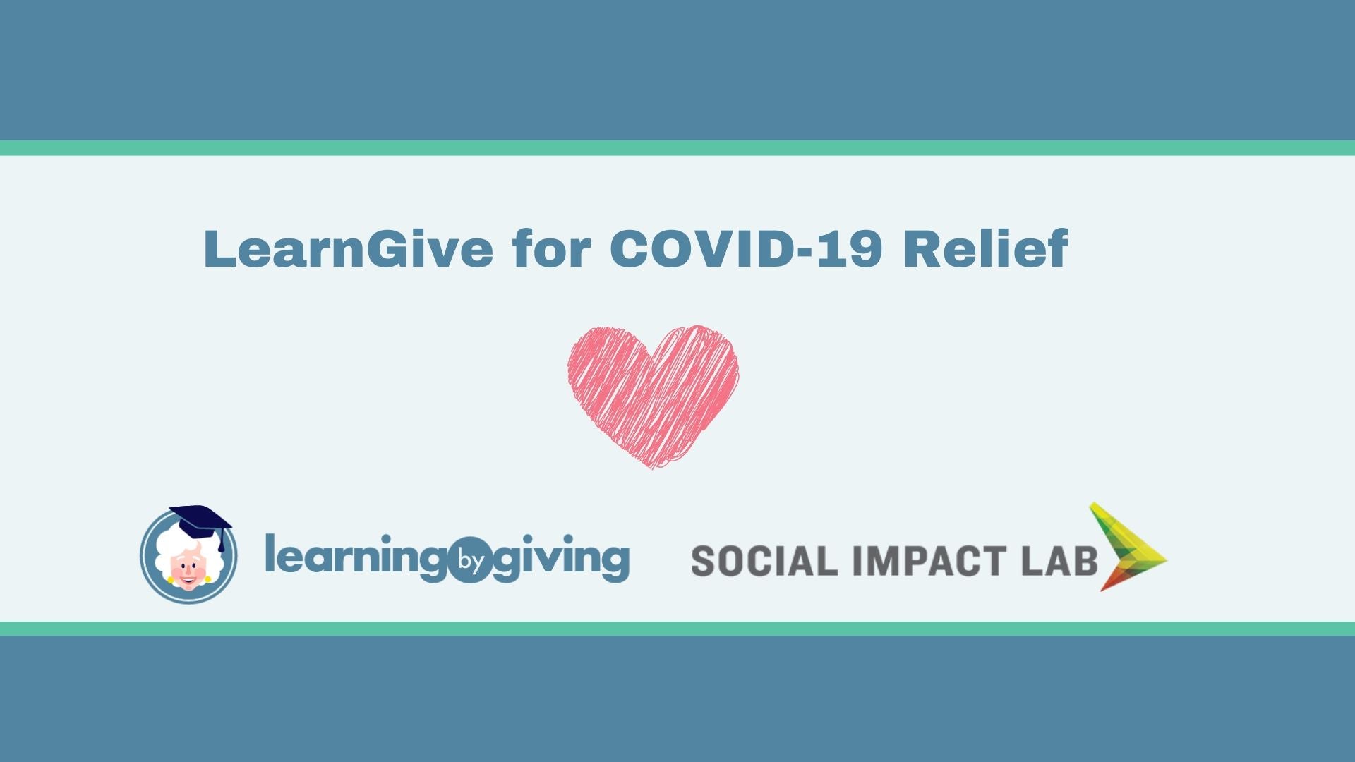 LearnGive for COVID-19 Relief: Registration Page