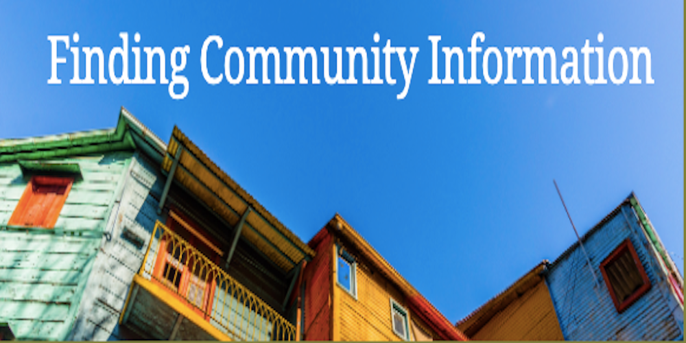 Finding Community Info